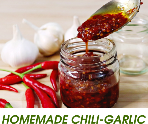 HOMEMADE CHILI-GARLIC